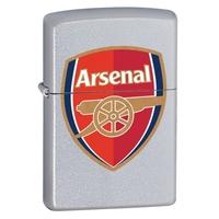 Zippo Arsenal FC Satin Chrome Windproof Lighter