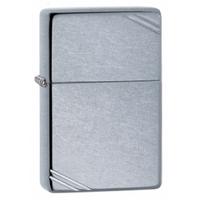 zippo vintage with slashes street chrome lighter