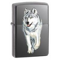 zippo wolf black ice windproof lighter