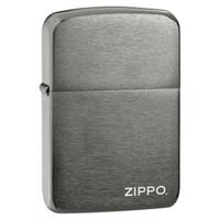 zippo logo 1941 replica black ice windproof lighter