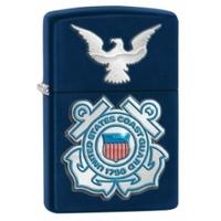 Zippo USCG Seal & Eagle Navy Blue Matte Windproof Lighter