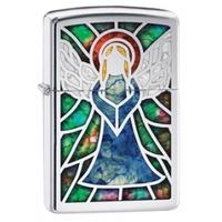 zippo angel high polish chrome fusion lighter