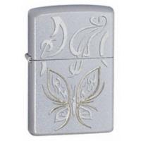 Zippo Golden Butterfly Chrome Windproof Lighter