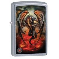 zippo anne stokes fire breathing dragon street chrome