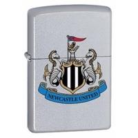 Zippo Newcastle United FC Satin Chrome Windproof Lighter