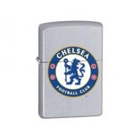 Zippo Chelsea FC New Satin Chrome Windproof Lighter