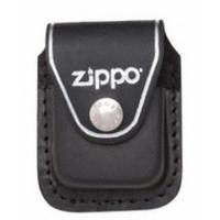Zippo Black Lighter Pouch With Clip Leather