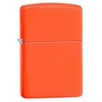 zippo regular neon orange windproof lighter