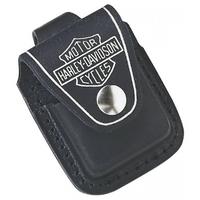 zippo harley davidson lighter pouch black