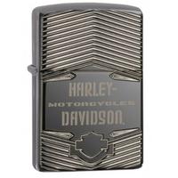 zippo harley davidson armor black ice