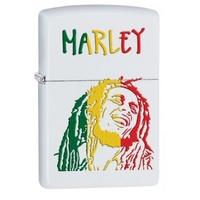 Zippo Bob Marley White Matte