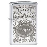 zippo gleaming patina high polish chrome windproof lighter