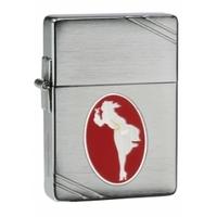 zippo 1935 replica windy collectible of the year brushed chrome lighte ...