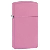 zippo slim pink matte windproof lighter