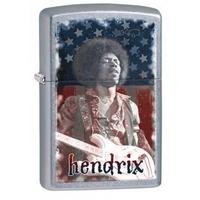 Zippo Jimi Hendrix Street Chrome Windproof Lighter