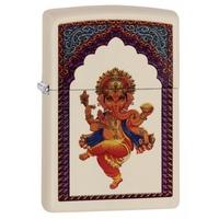 Zippo Lord Ganesha Classic Cream Matte