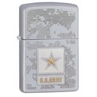 Zippo U.S. Army Satin Chrome