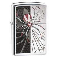 Zippo Spider High Polish Chrome Regular Lighter