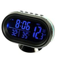 ziqiao multi functional car electronic clockthermometervoltmeter with  ...