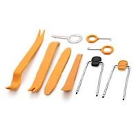 ZIQIAO 12Pcs Car Door Plastic Trim Dash Stereo Radio Installation Removal Pry Tool Set