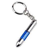 ZIQIAO Car Anti-static Keychain Body Static Eliminator Electrostatic Treasure Electrostatic Bullet(Random Colors)