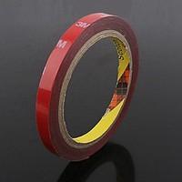 ZIQIAO Car Styling 10mm Car Truck 3M Tape Double-sided Acrylic Foam Adhesive Tape Automotive 3 Meters Long