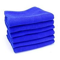 ZIQIAO 6Pcs/lot Microfiber Car Cleaning Cloth Wash Towel Products Dust Tools(3030CM)