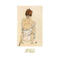 Zittende Vrouw By Egon Schiele