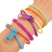 Zipper Bracelets (Pack of 4)