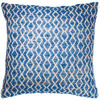 zig zag woven cotton cushion 45 x 45cm