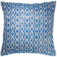 Zig Zag Woven Cotton Cushion - 45 x 45cm