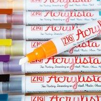 zig acrylista markers set of 8 autumn 407863