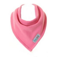 zippy absorbent bandana bib candy pink