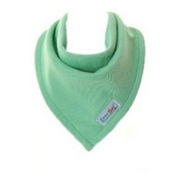 zippy absorbent bandana bib mint green