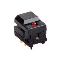 Zip Switch 604108 Sub Miniature Flat Button with LED Momentary 12 ...