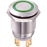 Zip Switch LAS1-GQ-11E/G/12V 19mm IP65 Vandal Resistant SPST Off-O...