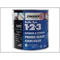 zinsser primer sealer bulls eye 123 25 litre zinbe12325l