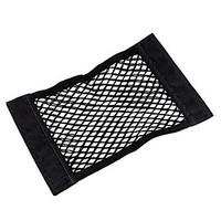 ZIQIAO Universal Car Seat Back Storage Elastic Mesh Net Bag Luggage Holder Pocket Sticker Strong Magic Tape Accessories
