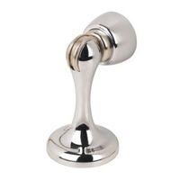 zinc alloy chrome effect magnetic door holder