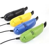 ZIQIAO USB Mini Vacuum Cleaner with Interchangeable Heads(Random colors)