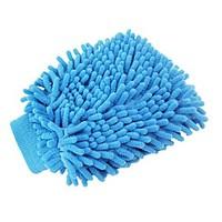 ZIQIAO Washable Car Washing Cleaning Gloves Tool Car Washer Super Mitt Microfiber Cleaning Cloth (Random Color)
