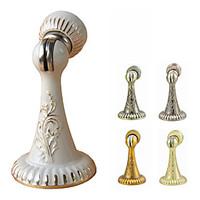 Zinc Alloy Luxurious Magnetic Door Stopper, Door Holder, Door Stop, Gold, Antique Brass, Yellow Bronze, Copper, White