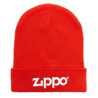 zippo mens beanie hat orange