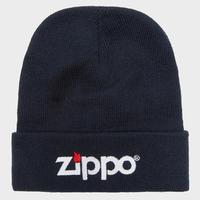 zippo mens beanie hat navy