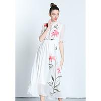 ziyi womens going out casualdaily beach simple chiffon swing dresssoli ...