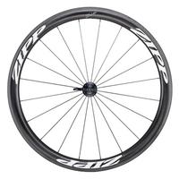 Zipp 302 Carbon Clincher 76 Front Road Wheel - 2017 - Black / White Decal / Front / Clincher
