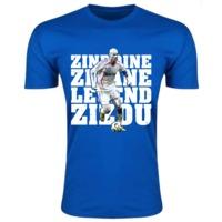 zinedine zidane france legend t shirt blue