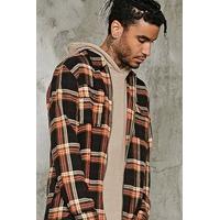 Zip-Up Flannel Jacket