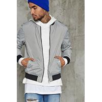 Zip-Front Bomber Jacket