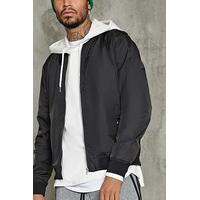 Zip-Front Bomber Jacket